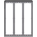 Vimar Elvox 41149.02 Rainproof cover for 9 (3x3) modules, slate grey