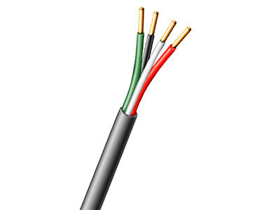 Aiphone 87180450C 18 Awg 4 Conductor ,Solid,Un-Shielded Cable