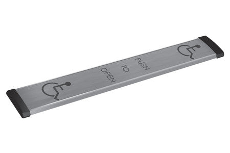 RCI Rutherford Controls 940LP36-HW  36" Low Profile Push Bar - Hard wired installation only