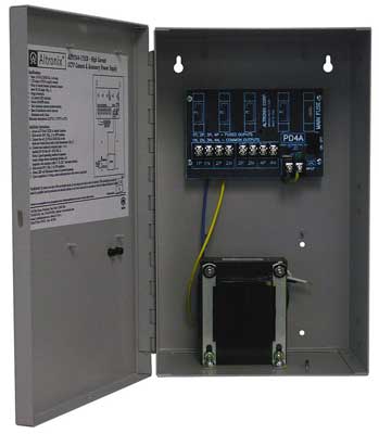 Altronix ALTV244175CB 4 PTC Output CCTV Power Supply, 24VAC @ 7.25A or 28VAC @ 6.25A