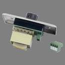 Atlas Sound AT35 35 Watt Single Gang Stainless Steel 70.7V Commercial Attenuator