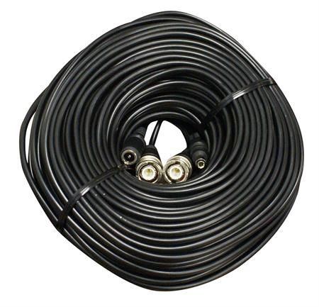 Speco CBL25BB 25' Video/Power Extension Cable with BNC/BNC Connectors