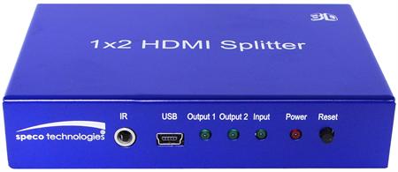 Speco HD4MAT  4 to 2 HDMI Matrix Switcher