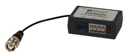 Altronix HubWayDvi 12VDC Isolated Video Balun/Data/Video Combiner