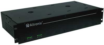 Altronix R615DC8UL 8 Fused Output CCTV DC Rack Mount Power Supply. 6-15VDC @ 4A