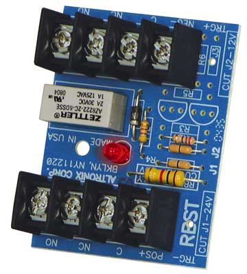 Altronix RBST Relay Module Board, 6/12/24VDC @ 2A DPDT Contacts