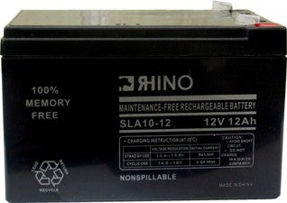 PowerStar SLA10-12  Rhino SLA10-12 12 Volt , 12 AH Sealed Lead-Acid Battery
