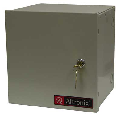 Altronix BC1240 Grey Enclosure -9.5"H x 9.5"W x 7.5"D, 19 Gauge Steel