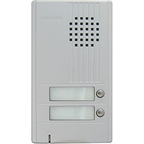 Aiphone DA-2DS 2-Call DA Series Door Station, Silver