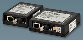 Altronix EBRIDGE1PCT Power Supply IP and PoE over Coax Hardened Transceiver  Powered by Receiver Distance: up to 100m