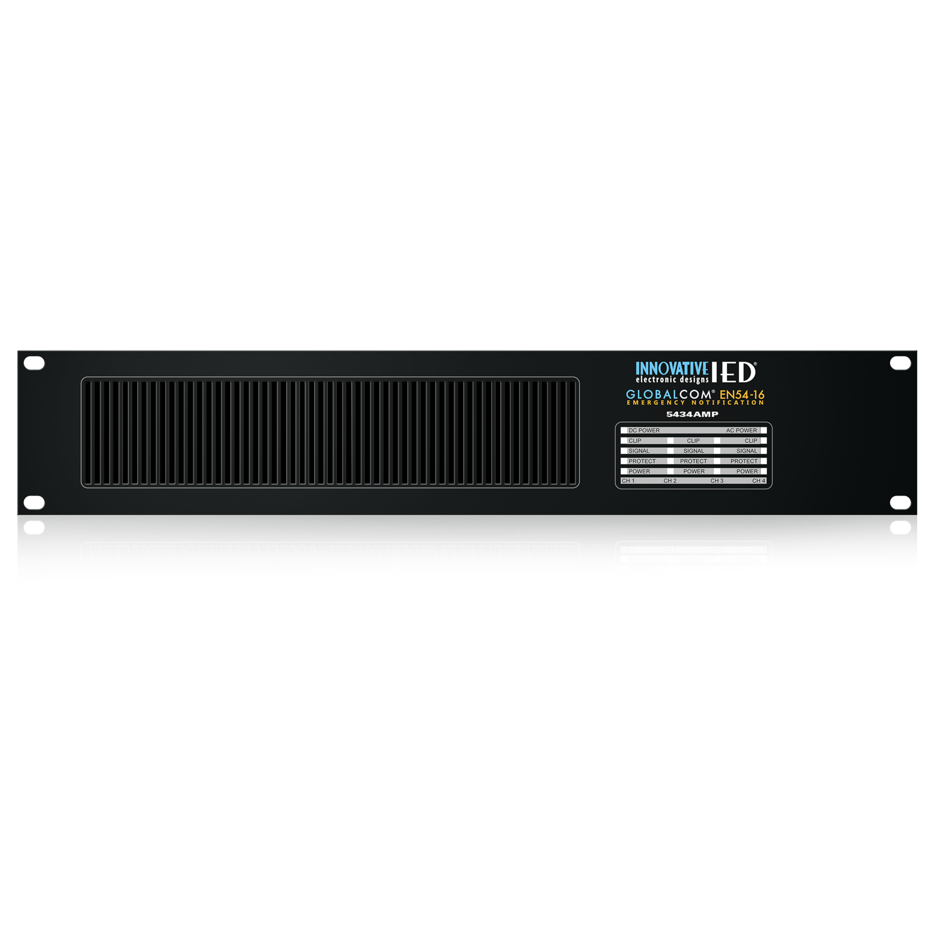 Atlas IED GLOBALCOM® EN54-16 300W x 4-Channel Power Amplifier