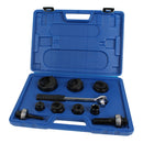 Eclipse Tools 902-481 Quik Punch Manual Knockout Punch Set - Slug Splitting w/Type C punch/die sets 1/2",3/4",1",1-1/4",1-1/2",2"