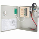 Vitek VT-1205A-D4B 4 Output 12VDC Power Center w/Optional Backup Battery – 5 AMP – UL Listed