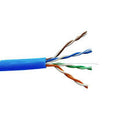 CAT5 23AWG Solid Network Cable, 1000 ft, Blue