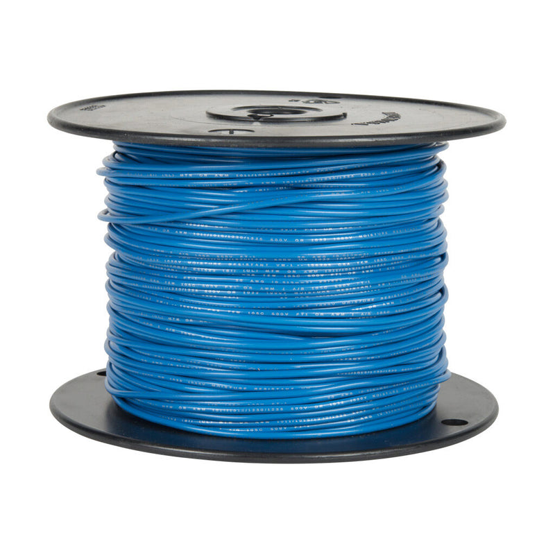 Nte Wh18-06-500    Hook Up Wire 300V Stranded Type 18Gauge Blue 500 Feet