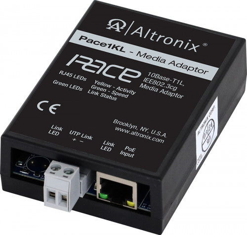 Altronix PACE1KL 10BASE-T1L/802.3CG ETH MED AD