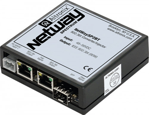 Altronix NETWAYSP2BT 2PT 802.3BT CONVERTER/INJECTOR