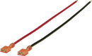 Altronix BL2 PAIR RED&BLACK 8"BAT LEADS
