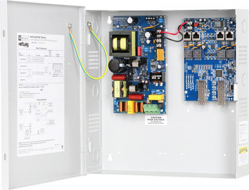 Altronix NETWAYSP4BTX 4PT FB MD CONV/2SFP/BT/PS/WM