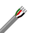 Wire & Cable 11604R  16 Awg, 4 Conductor CMR Unshielded Stranded Cable, 500 ft Pull-Out Box