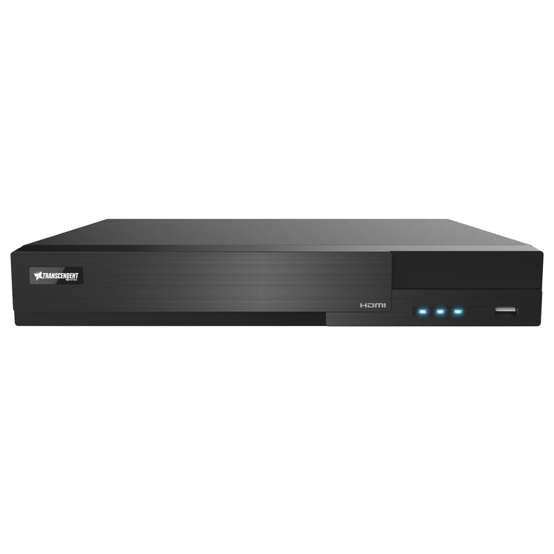 Vitek VT-TNR414PN-8T Transcendent 4 Channel 8 MegaPixel (4K) H.265 Real Time Network Video Recorder with 4K Output and 4 Port POE Switch