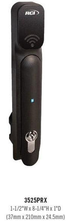 RCI Rutherford Controls 3525PRX ElectroMechanical Rack Handle Lock with Proximity Reader