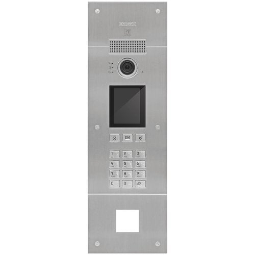 Vimar Elvox 40414.S Pixel Up Entrance Panel 4x4-hole Stainless Steel