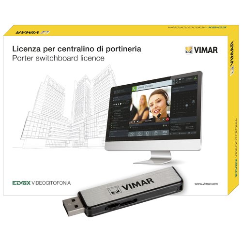 Vimar Elvox 40691 IP porter switchboard license