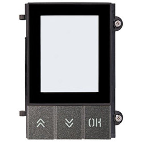 Vimar Elvox 41118.02 Display front module for Due Fili Plus electronic unit 41018, slate grey