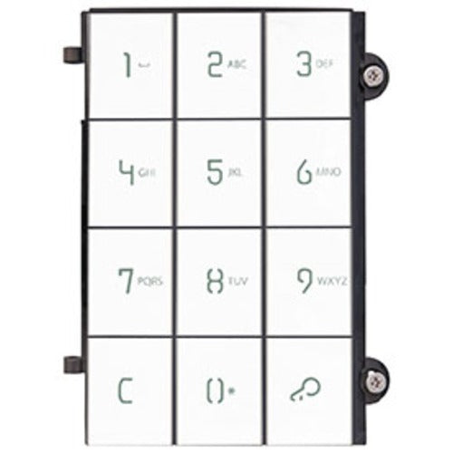 Vimar Elvox 41119.03 Keypad front module for Due Fili Plus electronic units 41019 and 41020, white