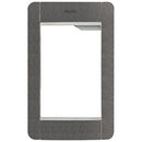 Vimar Elvox 41131.02 Mounting frame and plate, 1 module, slate grey