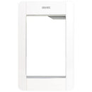 Vimar Elvox 41131.03 Mounting frame and plate, 1 module, white