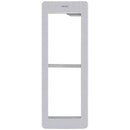 Vimar Elvox 41132.01 Mounting frame and plate, 2 modules, grey