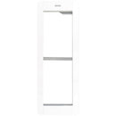Vimar Elvox 41132.03 Mounting frame and plate, 2 modules, white