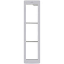 Vimar Elvox 41133.01 Mounting frame and plate, 3 modules, grey