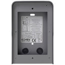 Vimar Elvox 41151.02 Surface mounting box with built-in rainproof cover for 1 module, slate grey