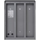 Vimar Elvox 41159.02 Surface mounting box with built-in rainproof cover for 9 (3x3) modules, slate grey