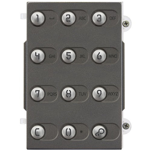 Vimar Elvox 41219 Heavy keypad front module IK09 IP54