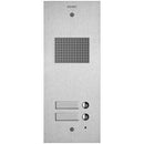 Vimar Elvox 41502 Plate Steely 2F+ audio 2-butt. steel