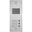 Vimar Elvox 41503 Plate Steely 2F+ audio 3-butt. steel