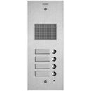 Vimar Elvox 41504 Plate Steely 2F+ audio 4-butt. steel