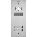 Vimar Elvox 41522 Plate Steely 2F+ A/V 2-butt. steel