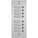 Vimar Elvox 41543 Add.plate Steely 2F+ 8-butt. steel