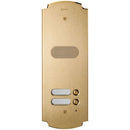 Vimar Elvox 41602 Plate Patavium 2F+ audio 2-butt. brass