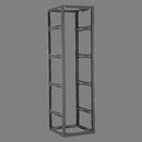 Atlas Sound 735-25 700 Series 25" Deep Welded Floor Cabinet (UL Listed) 35RU