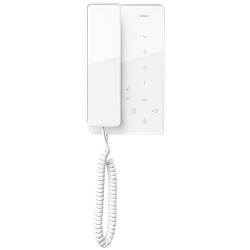 Vimar Elvox 7509 Tab interphone with handset, white