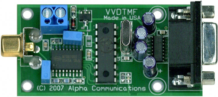 Alpha Communications  VVDTMF