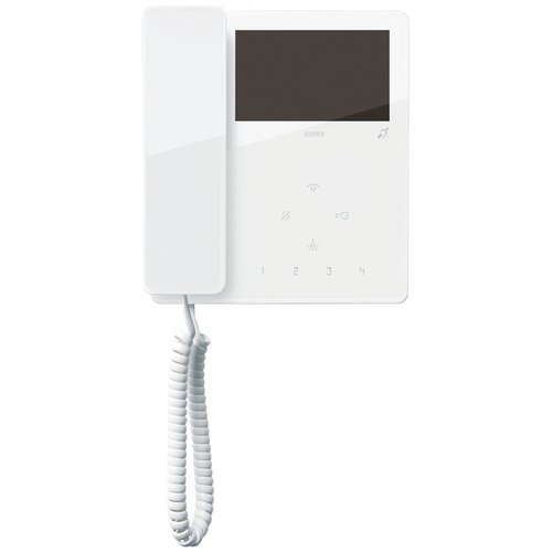 Vimar Elvox 7549 4.3in Tab monitor w/handset, white