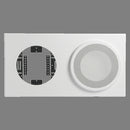 Atlas Sound 830-89A Baffle for 8" Speaker and 8" or  9" Analog Clock