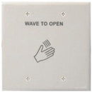 RCI Rutherford Controls 913W  Microwave Motion Switch Touchless Push Plate, White